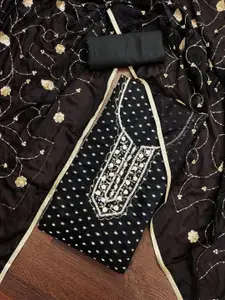 ASISA Ethnic Motifs Embroidered Beads and Stones Unstitched Dress Material