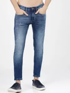 HIGHLANDER Men Tapered Fit Light Fade Stretchable Jeans