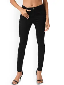Kraus Jeans Women Skinny Fit High-Rise Stretchable Jeans