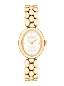 Coach Women Sammy Patterned Bracelet Style Analogue Watch 14504417