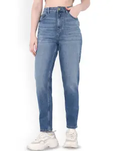 ONLY Women High-Rise Light Fade Jeans