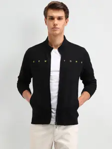 Arrow Sport Men Printed Pure Cotton Sweatshirt