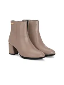 Delize Women Block-Heeled Regular Boots