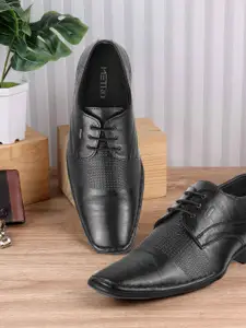 Metro Men Leather Lace-Ups Formal Derbys