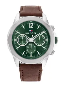 Tommy Hilfiger Men Lars Leather Straps Analogue Multifunction Watch TH1792064