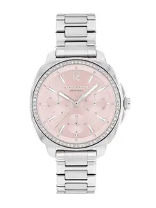Coach Women Kitt Dial & Stainless Steel Bracelet Style Straps Analogue Watch 14504392