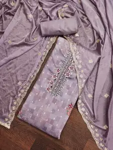 ASISA Embroidered Unstitched Dress Material