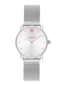 Coach Women Elliot Embellished Dial & Bracelet Style Straps Analogue Watch 14504221