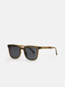 THE BEAR HOUSE Men Square Sunglasses