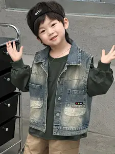 StyleCast x Revolte Boys Outdoor Denim Jacket