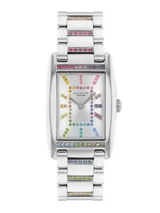 Coach Women Reese Embellished Bracelet Style Analogue Watch 14504321