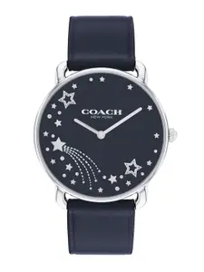Coach Women Elliot Dial & Leather Straps Analogue Watch 14504376