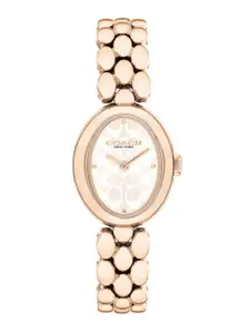 Coach Women Sammy Patterned Bracelet Style Straps Analogue Watch 14504418
