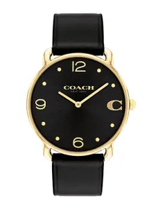 Coach Women Elliot Dial & Leather Straps Analogue Watch 14504245