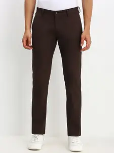 Allen Solly Men Slim Fit Solid Trousers