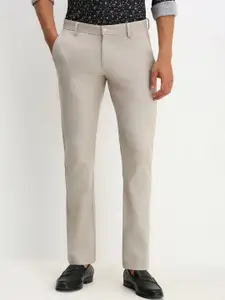 Allen Solly Men Printed Slim Fit Trousers