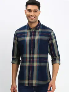 Allen Solly Men Custom Checked Cotton Casual Shirt