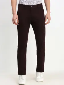 Allen Solly Men Slim Fit Mid-Rise Trousers