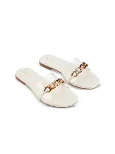 MOSAC Women Party Open Toe Flats