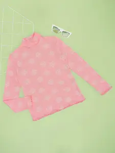 Pantaloons Junior Girls Floral Printed Sweatshirt