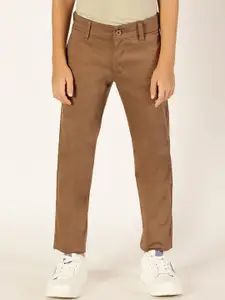 French Connection Boys Smart Mid-Rise Regular Fit Chinos Trousers