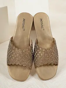 MOSAC Women Party Open Toe Flats