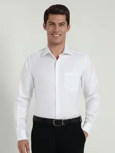 Allen Solly Sport Men Classic Spread Collar Geometric Printed Cotton Formal Shirt