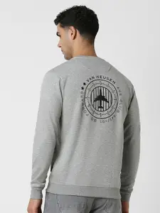 Van Heusen Sport Men Graphic Printed Sweatshirt