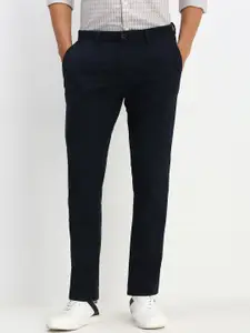 Allen Solly Men Solid Regular Fit Slim Fit Trousers