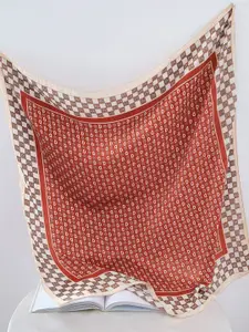 CrossKulture Women Checked Printed Scarf