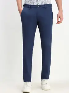 Allen Solly Men Solid Regular Fit Slim Fit Casual Trousers