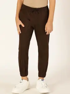 French Connection Boys Smart Easy Wash Mid-Rise Joggers Trousers