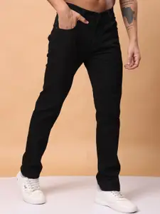 London Hills Men Solid Slim fit Stretchable Mid-Rise Jeans