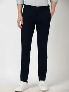 Peter England Men Super Slim Fit Trousers