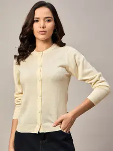 The Roadster Lifestyle Co. Women Solid Woollen Cardigan Sweaters