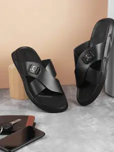Mochi Men Leather Comfort Sandals
