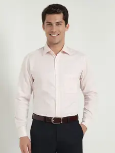 Allen Solly Sport Men Classic Spread Collar Checked Cotton Formal Shirt