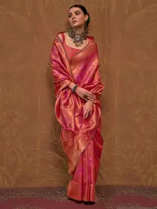 Mitera Woven Design Zari Kanjeevaram Saree