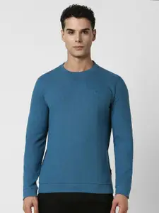 Van Heusen Sport Men Solid Sweatshirt