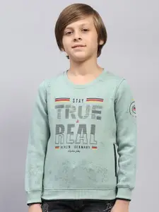 Monte Carlo Boys Graphic Printed Sweatshirt