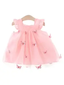 StyleCast x Revolte Girls Applique Net A-Line Dress