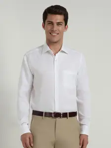 Allen Solly Sport Men Classic Spread Collar Solid Cotton Formal Shirt