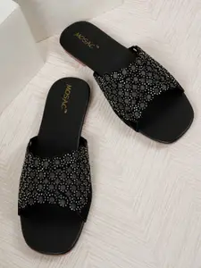 MOSAC Women Party Open Toe Flats