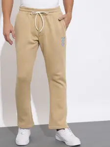 Being Human Solid Men Mid-Rise Track Pants