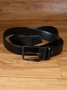 Peter England Men Solid Leather Formal Belt