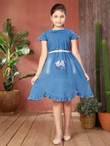 BAESD Denim A-Line Dress