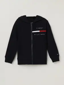 Tommy Hilfiger Boys Printed Hooded Sweatshirt