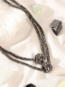 SOHI Mirror Layered Necklace