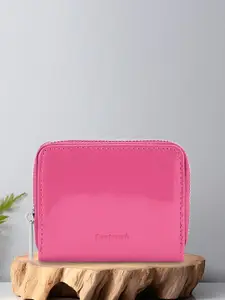 Fastrack Women PU Zip Around Wallet