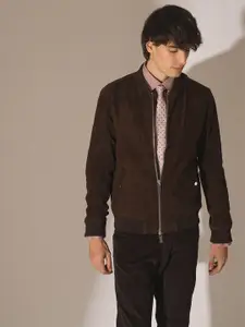 SELECTED Men Spread Collar Solid Cotton Slim Fit Formal Shirt